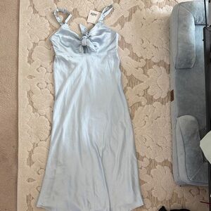 Satin nwt selfie Leslie dress